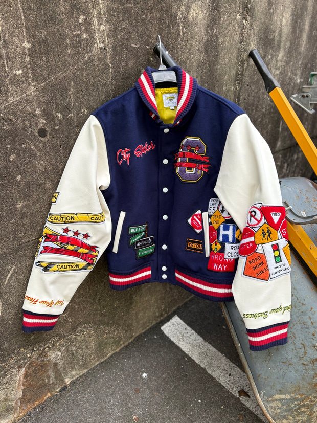 "City Slicker" Varsity Jacket