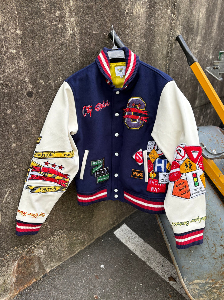 "City Slicker" Varsity Jacket