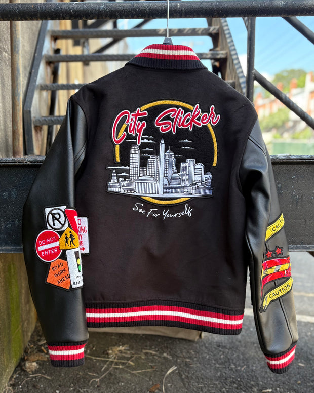 "City Sicker" Varsity Jacket