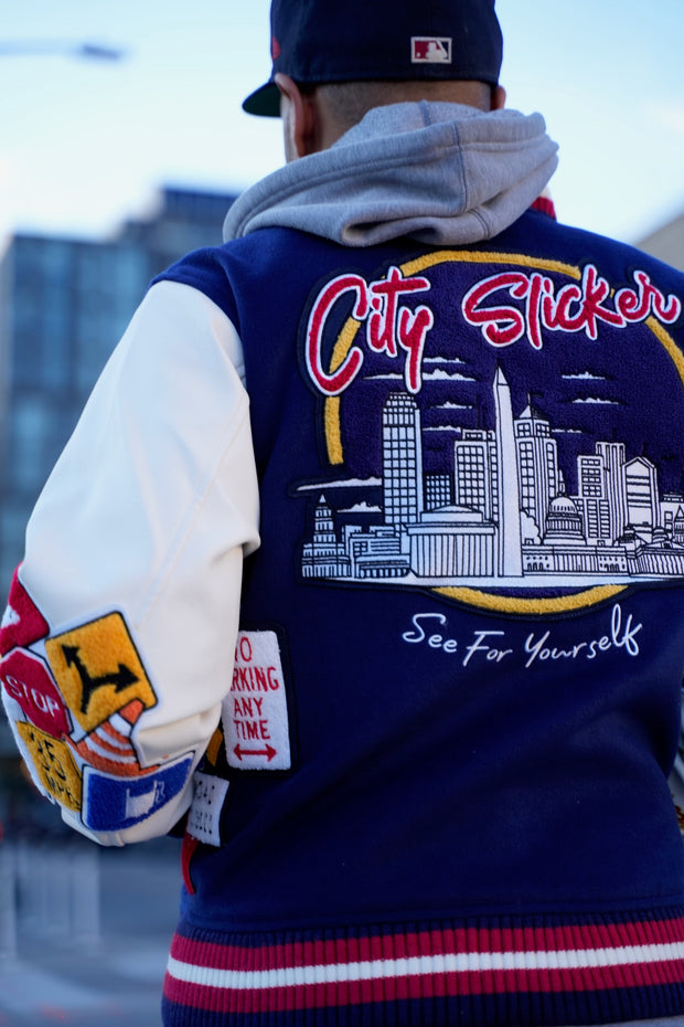 "City Slicker" Varsity Jacket