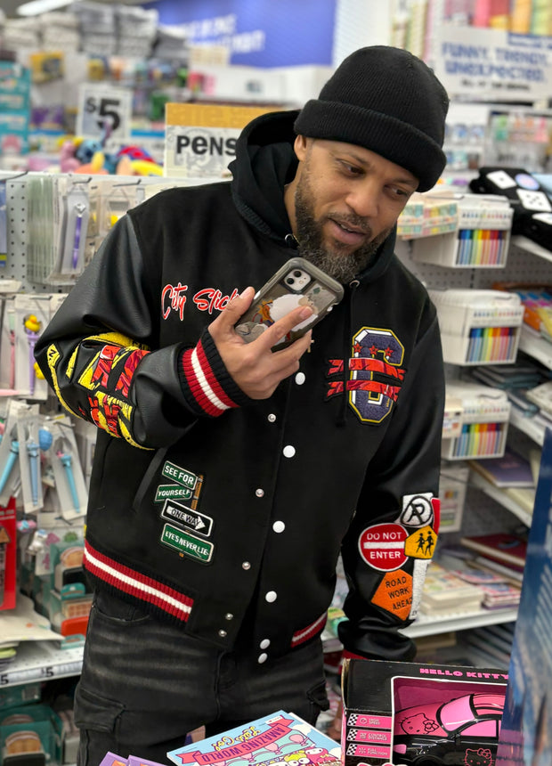 "City Sicker" Varsity Jacket