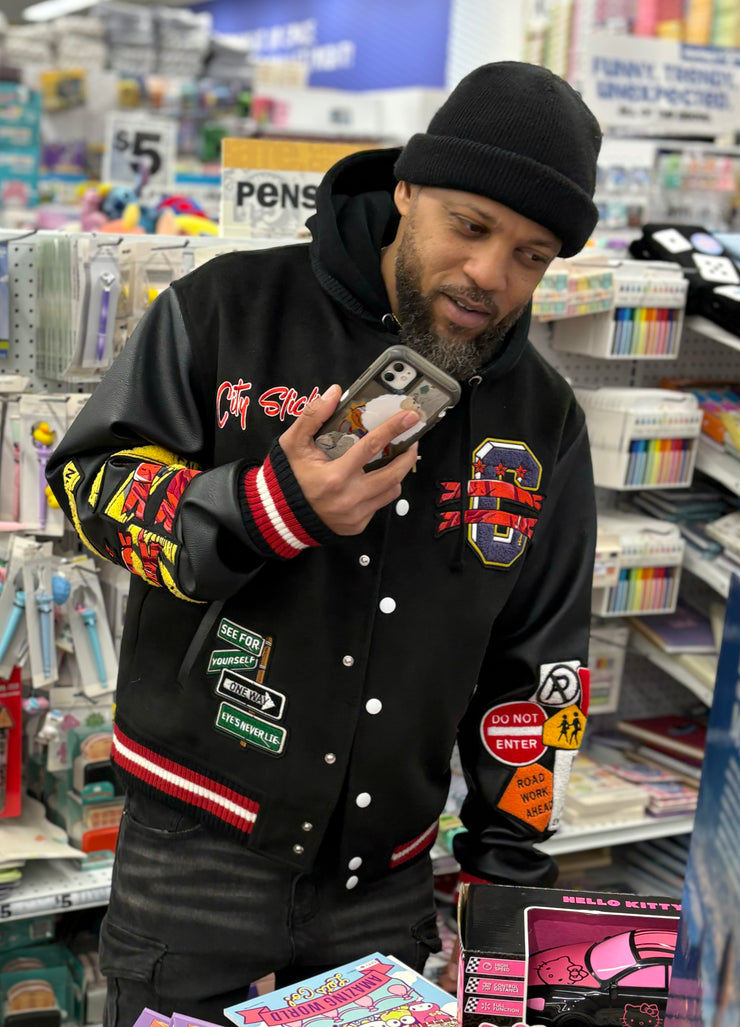 "City Sicker" Varsity Jacket